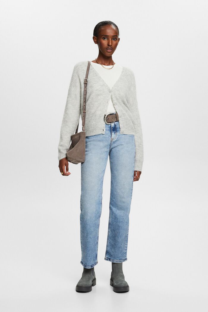 Retro-Jeans mit gerader Passform und hohem Bund