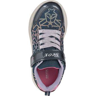 Geox J Rhyner Sneaker in blau