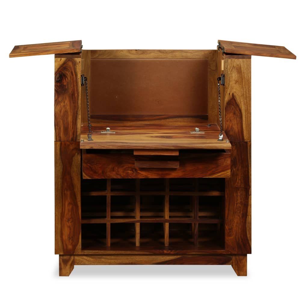 vidaXL Barschrank Barschrank Massivholz 85x40x95 cm