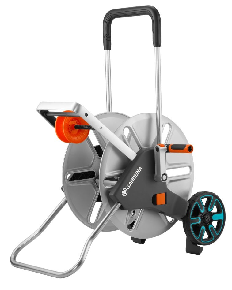 Gardena 18550-20 Slangenwagen AquaRoll L Easy Metal Set