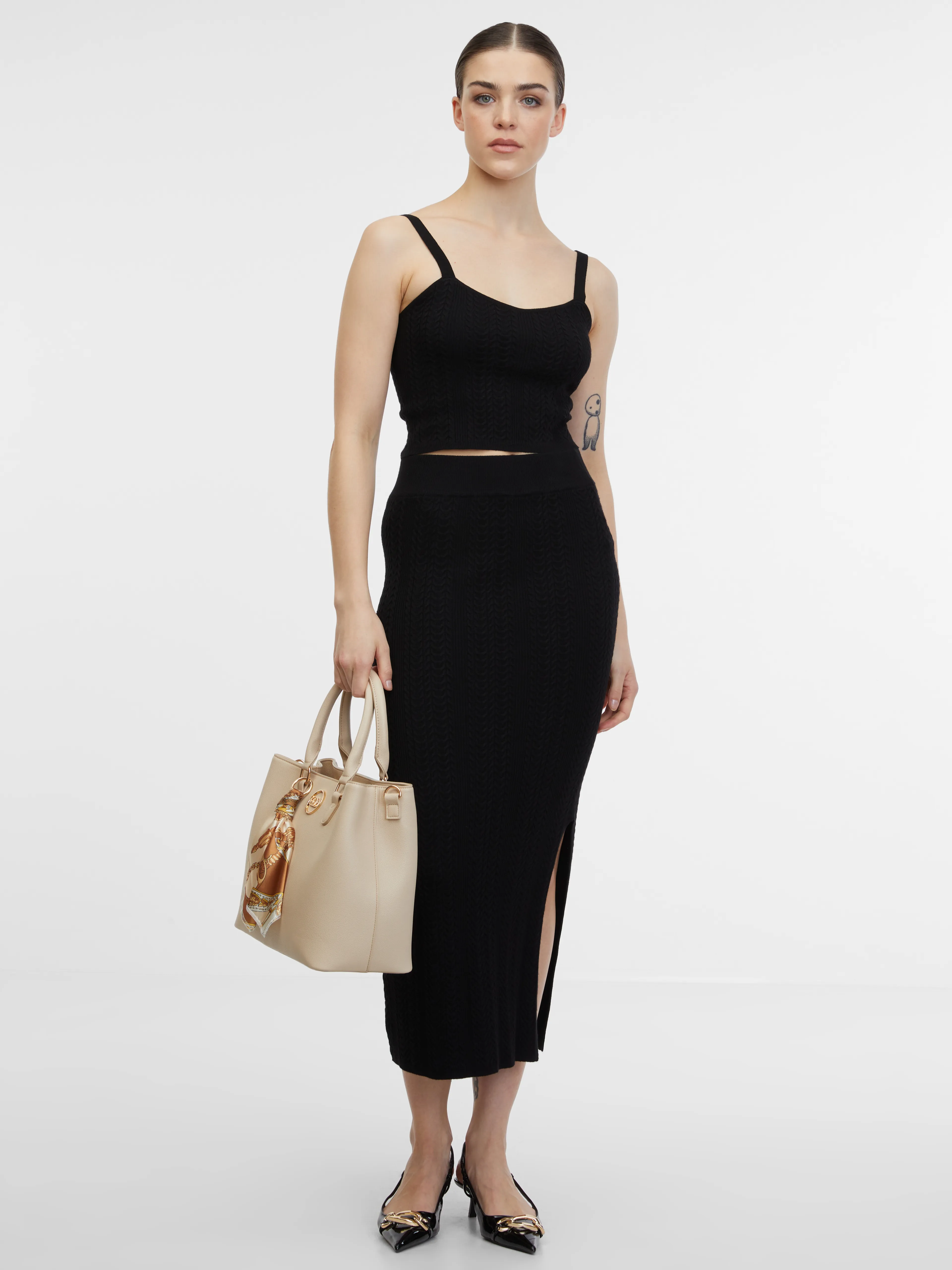 Schwarzes Damen-Top ORSAY