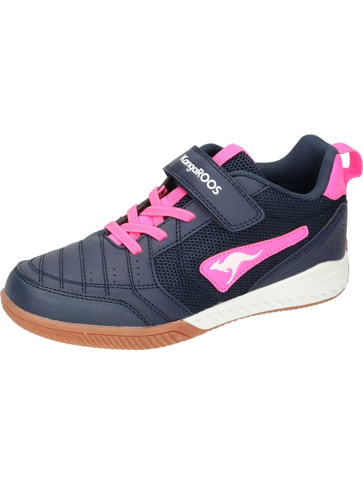 Kangaroos Klettverschluss-Schuhe in dk navy/daisy pink günstig kaufen