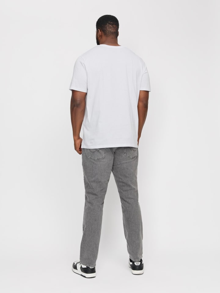 JACK & JONES PLUS T-shirt in White günstig kaufen