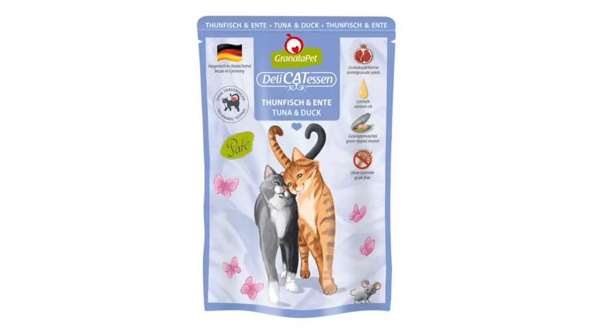 GranataPet Katzennassfutter Thunfisch und Ente 85 g