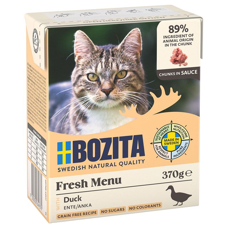 Sparpaket Bozita Tetra Häppchen in Soße 24 x 370 g