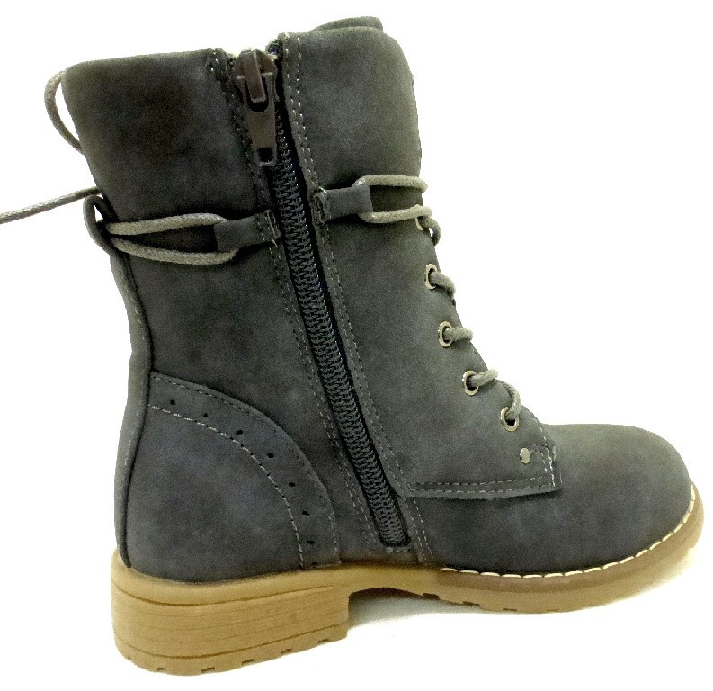 LICO Stiefel Mädchen grau