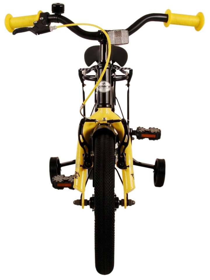 Volare Kinderfahrrad Thombike für Jungen 14 Zoll Kinderrad in Schwarz Gelb 4 Jahre günstig kaufen onesize