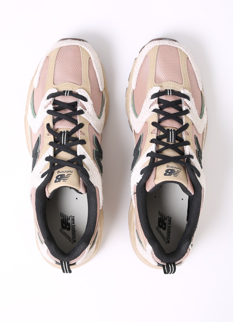 Buty sportowe New Balance 530 z siateczki ze detalami zamszowymi