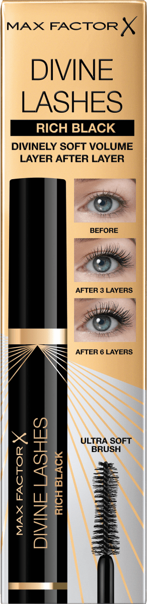 Mascara Masterpiece Divine Lashes 001 Rich Black, 8 ml