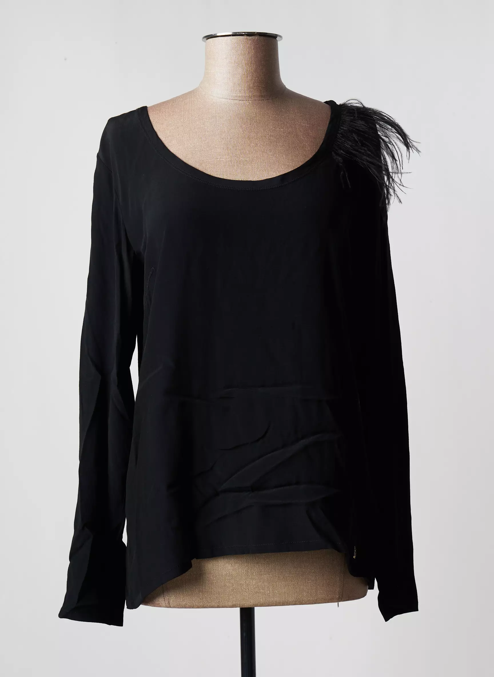 Trussardi Jeans Tops Femme couleur noir