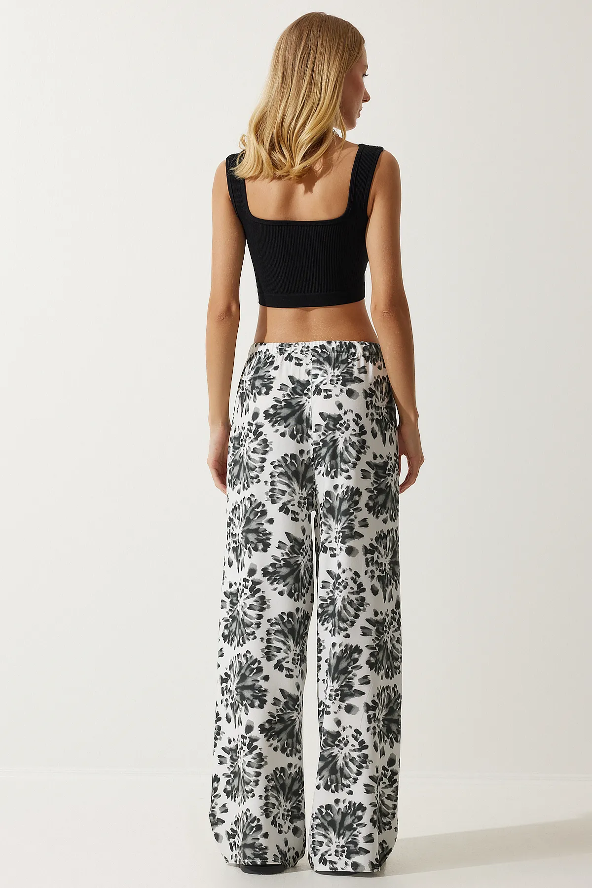 Happiness İstanbul  Hose - Ecru - Wide Leg