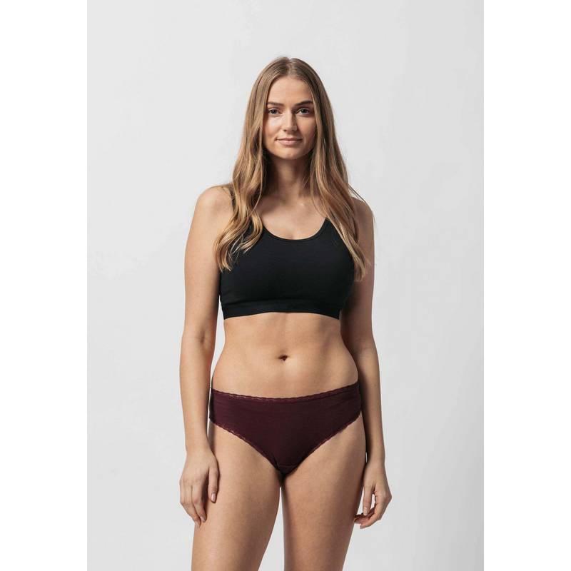 Snocks Slips mit Spitze aus Bio-Baumwolle Unterhose Damen