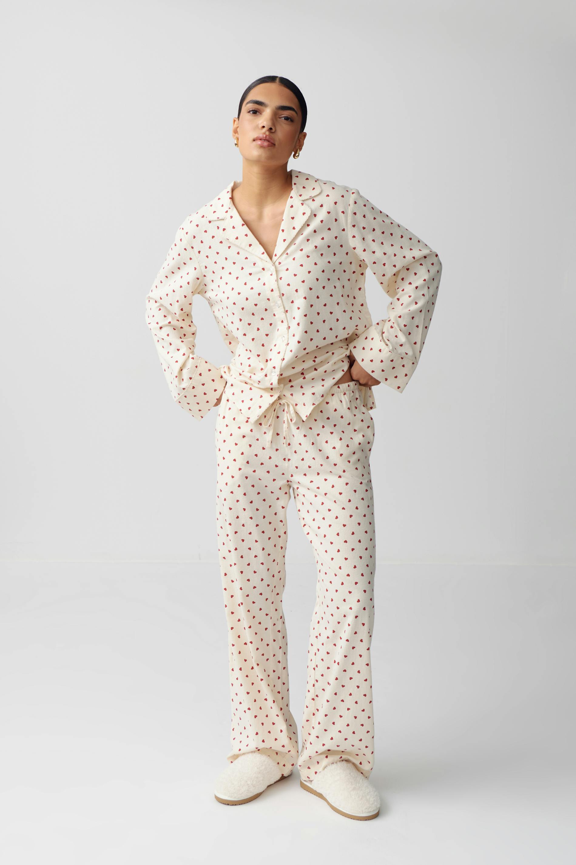 Flannel pyjamas trousers