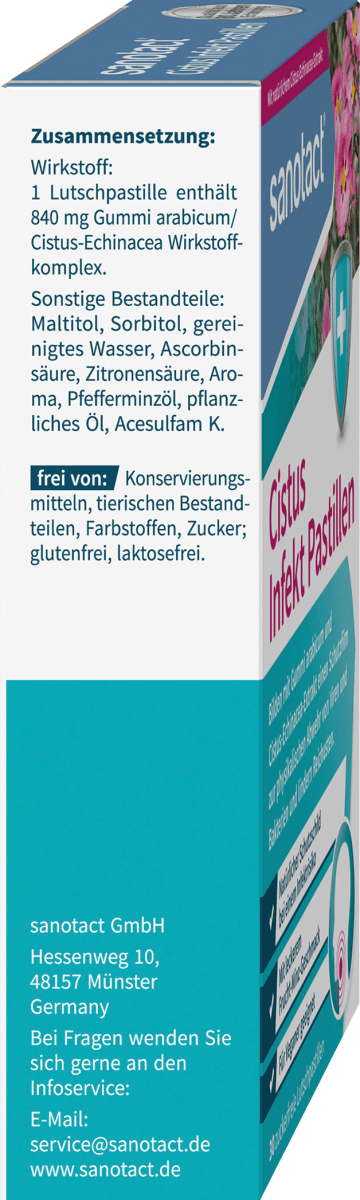 Cistus Infekt Pastillen 30 St., 60 g