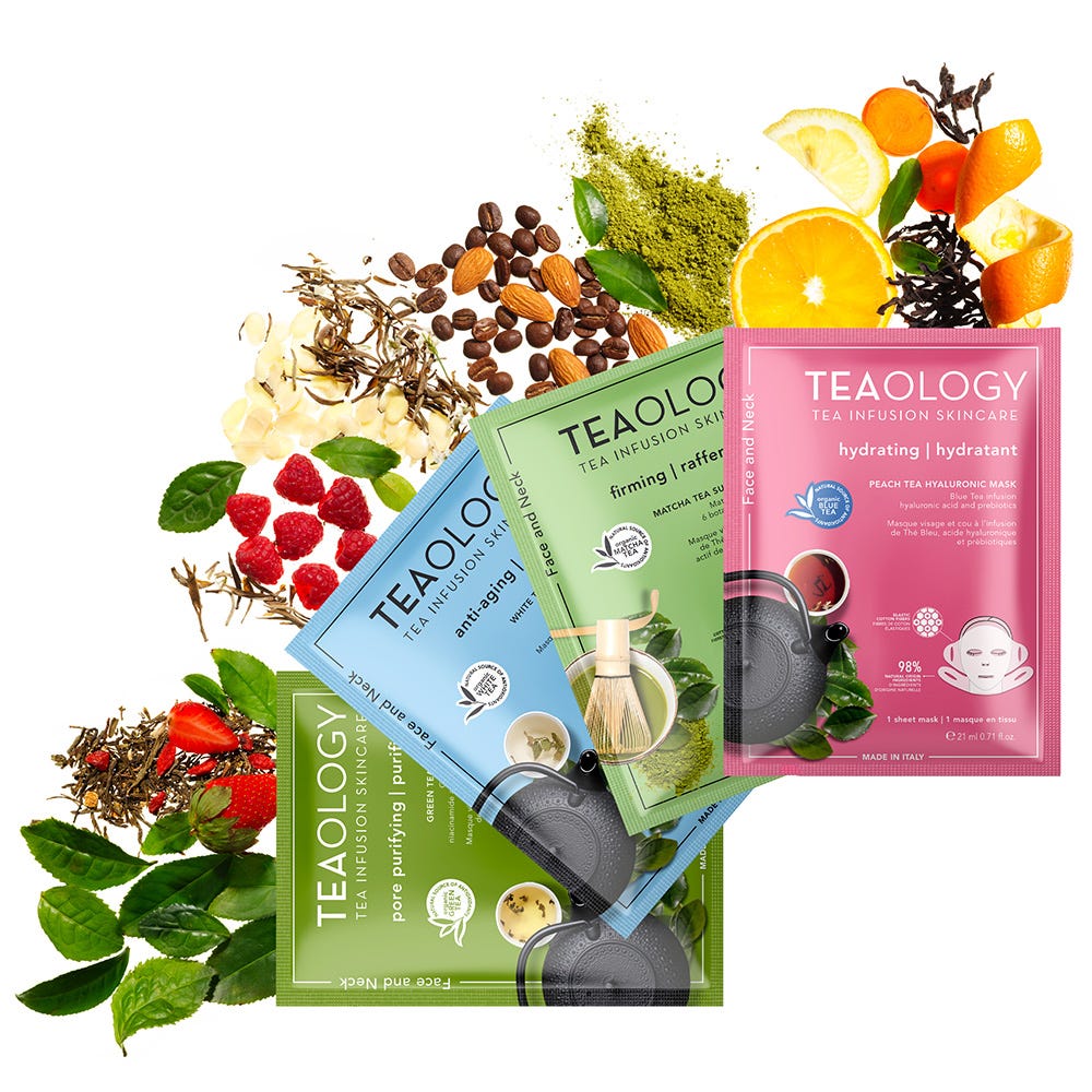 Teaology Peach Tea Hyaluronic Mask 21 g