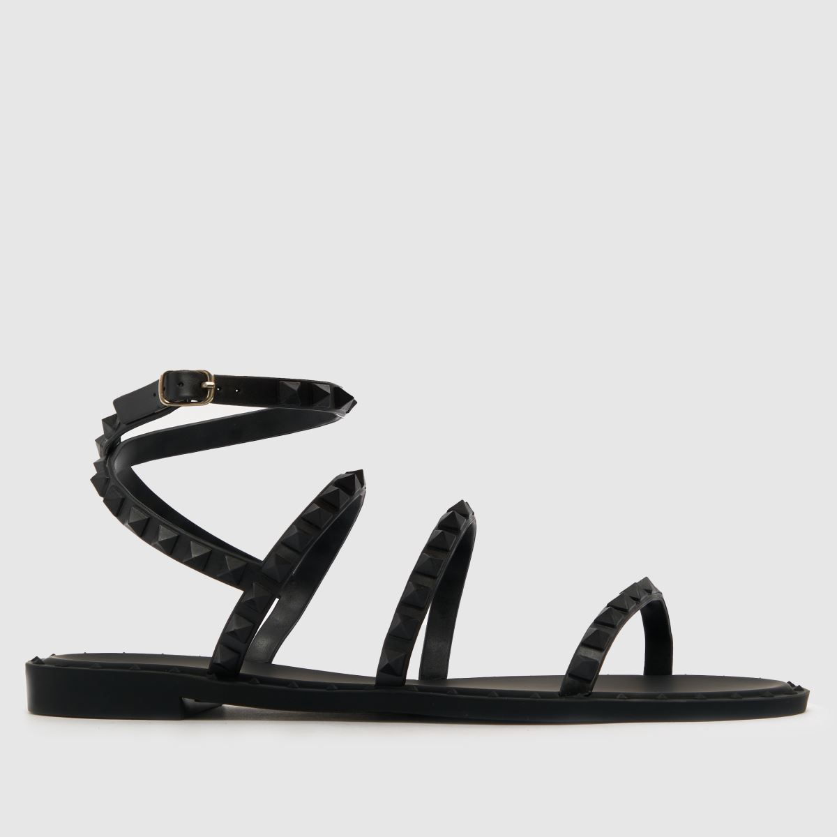 Potovalni sandali Steve Madden v črni barvi