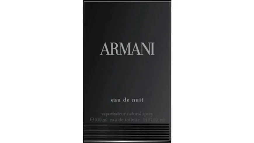 GIORGIO ARMANI Eau de Nuit Homme Eau de Toilette 100 ml