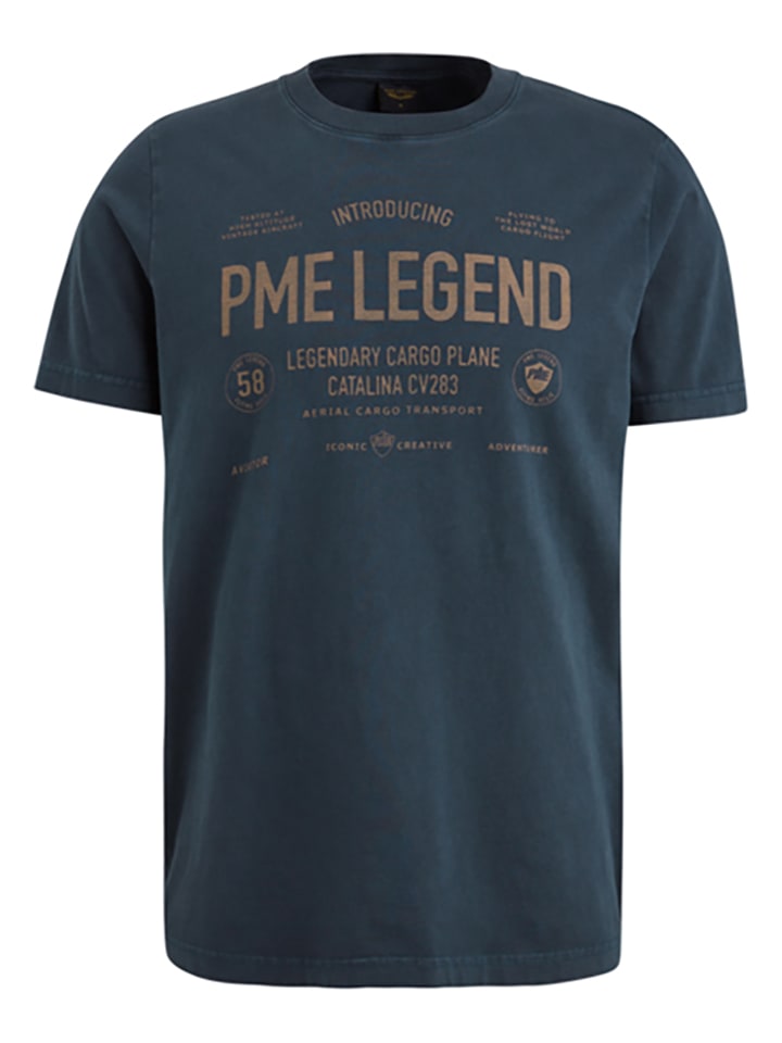 PME Legend Shirt in Dunkelblau günstig kaufen