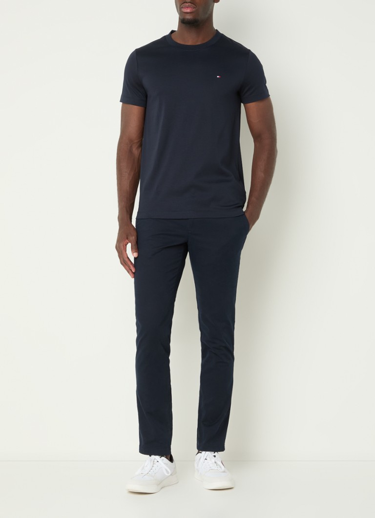 Tricou Tommy Hilfiger cu logo brodat