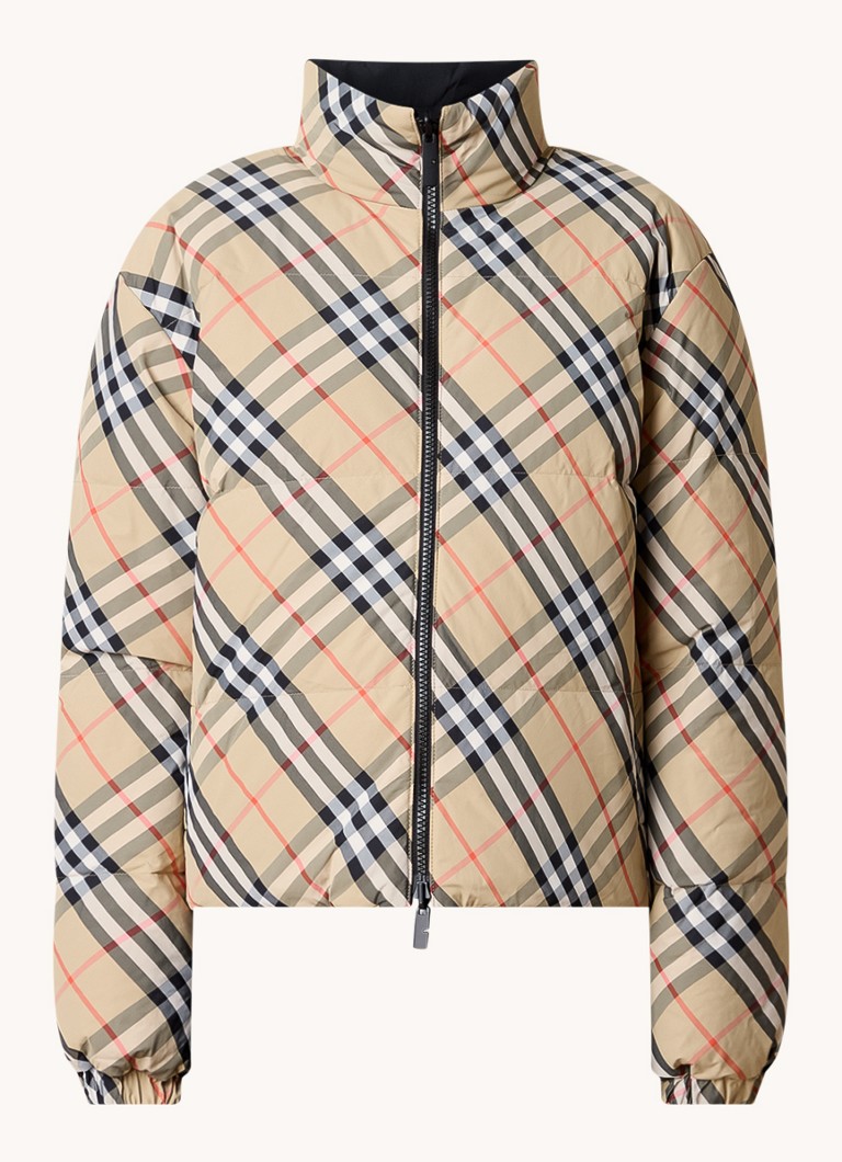 Burberry Vendbar pufferjakke med dunfyll