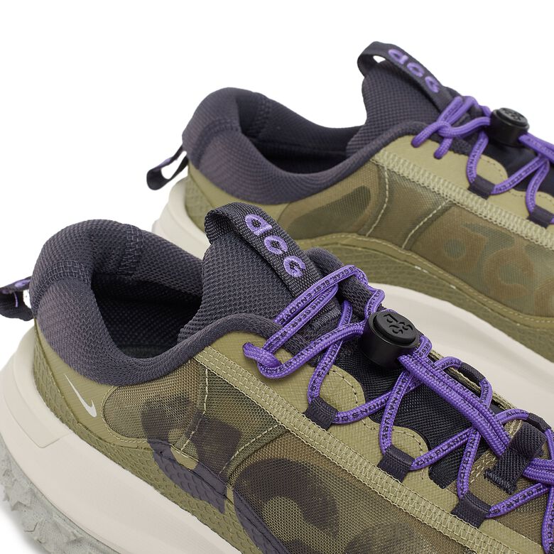 NIKE ACG Mountain Fly 2 Low neutral olive/gridiron-action grape
