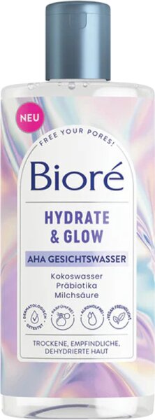 Bioré Hydrate & Glow AHA Gesichtswasser Gesichtswasser