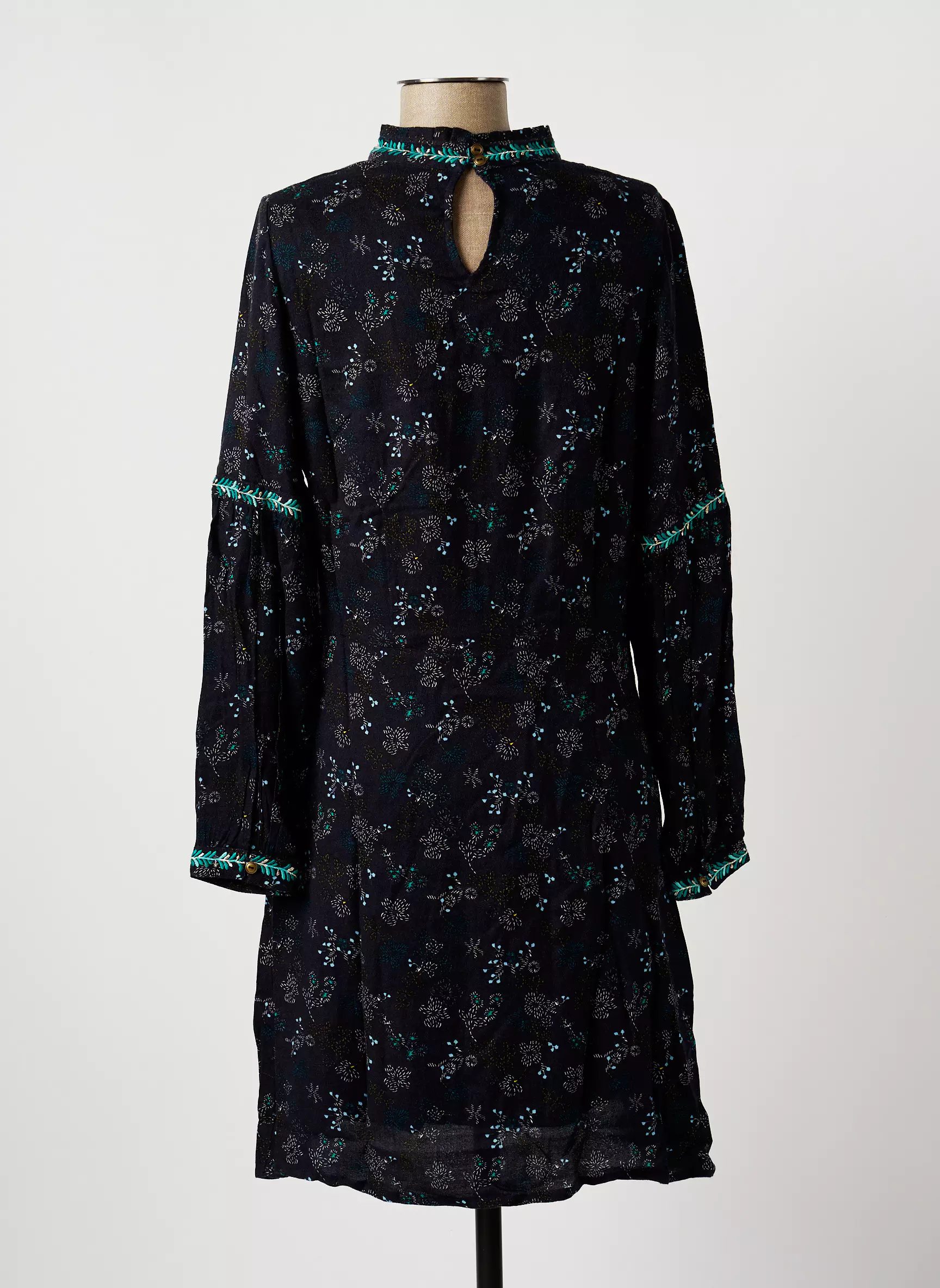 La Fiancee Du Mekong Robes Mi Longues Femme couleur bleu