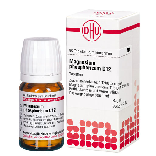 MAGNESIUM PHOSPHORICUM D 12 Tabletten  80 St  Tabletten