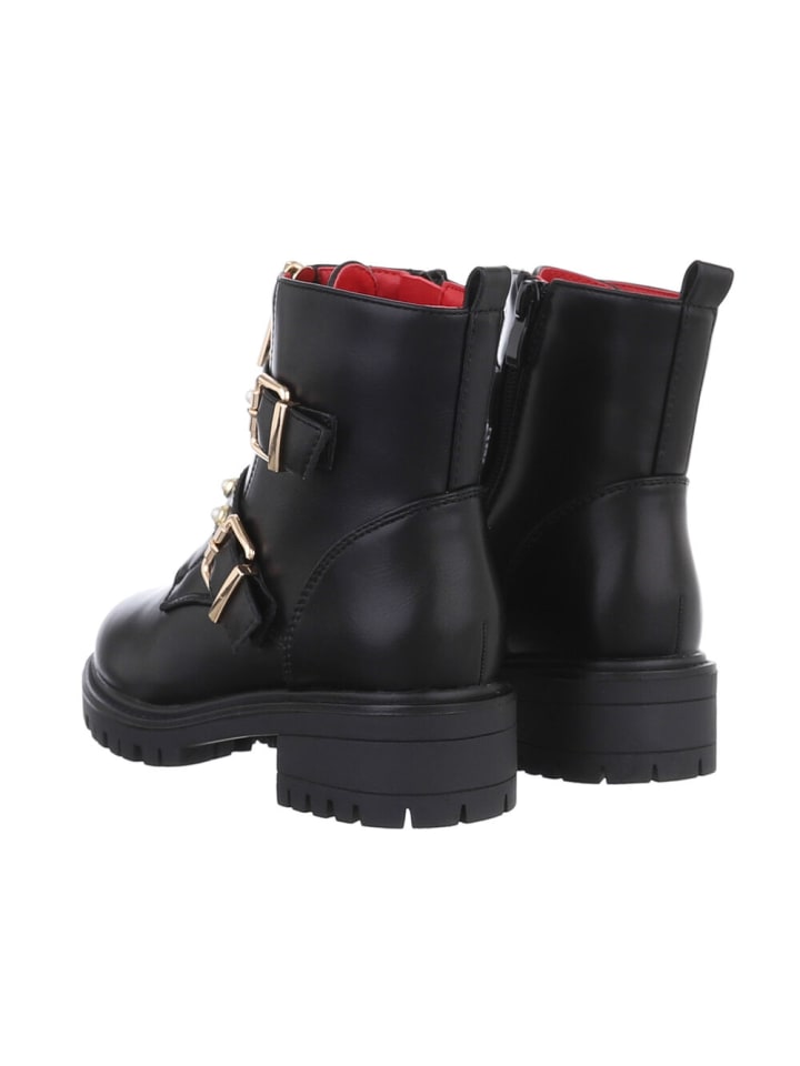 Ital-Design Stiefelette in Schwarz günstig kaufen