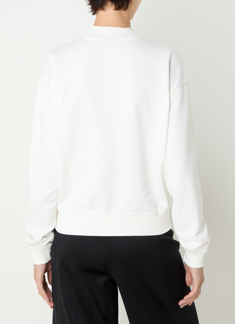 Pulover HUGO BOSS Daxandria cu logo brodat