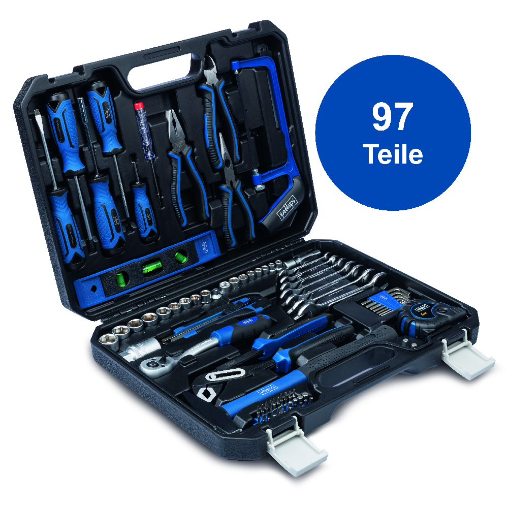 Scheppach Werkzeugkoffer 97-tlg. WZK120