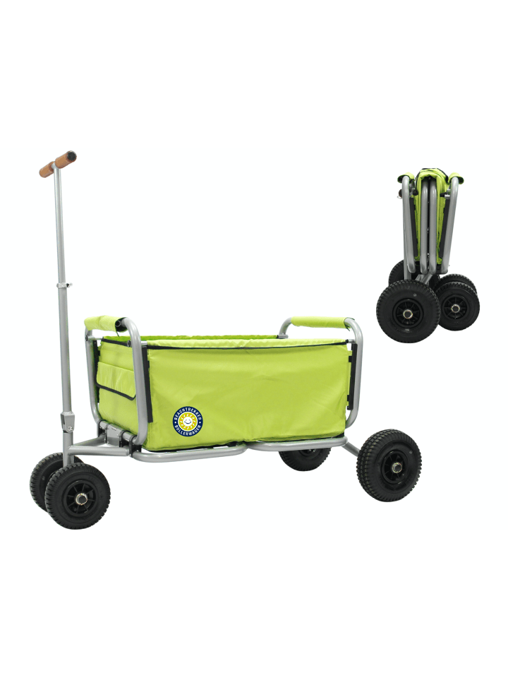 Beachtrekker Beachtrekker LiFe faltbarer Bollerwagen   Bremse, klappbarer Handwagen (Grün) günstig kaufen onesize