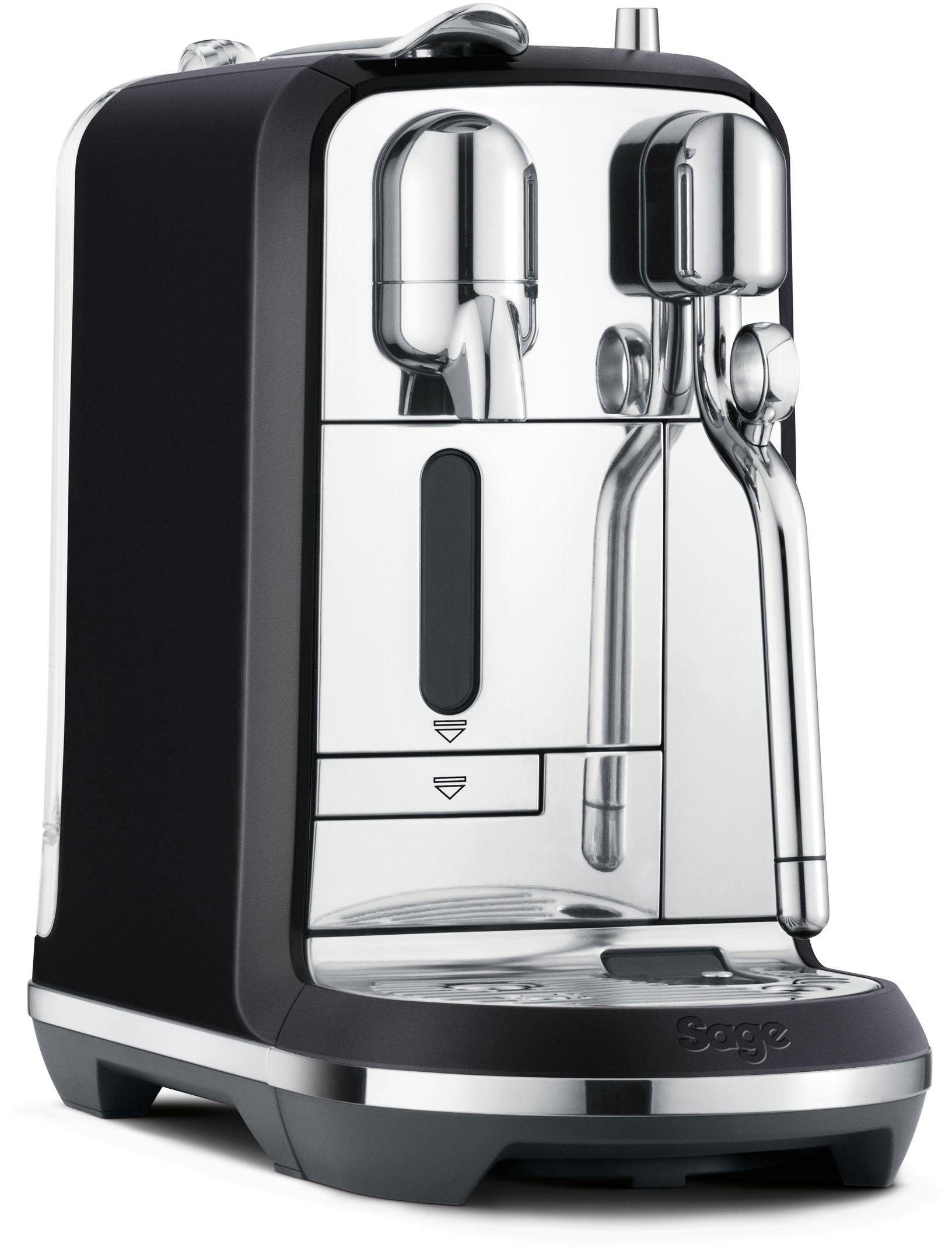 Nespresso Kapselmaschine CreatistaPlus SNE800BTR2EGE1 mit Edelstahlkännchen, inkl. Willkommenspaket mit 14 Kapseln
