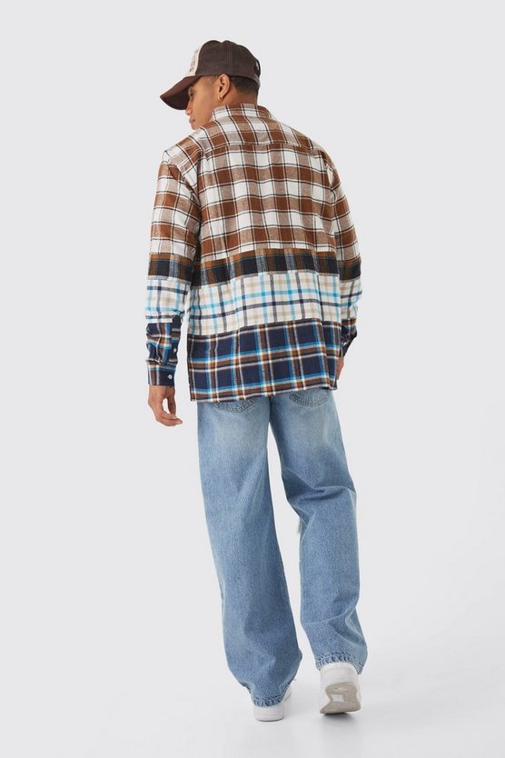 Lockere zerrissene Jeans