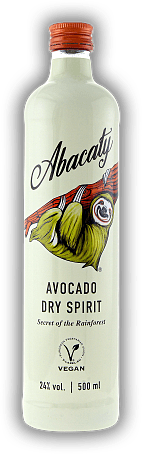 Abacaty Avocado Dry Spirit Abacaty Avocado Dry Spirit Ein Destillat aus der Avocado-Frucht, elegant und facettenreich. Secret of the Rainforest. 0,5	 Liter - Vol 24%