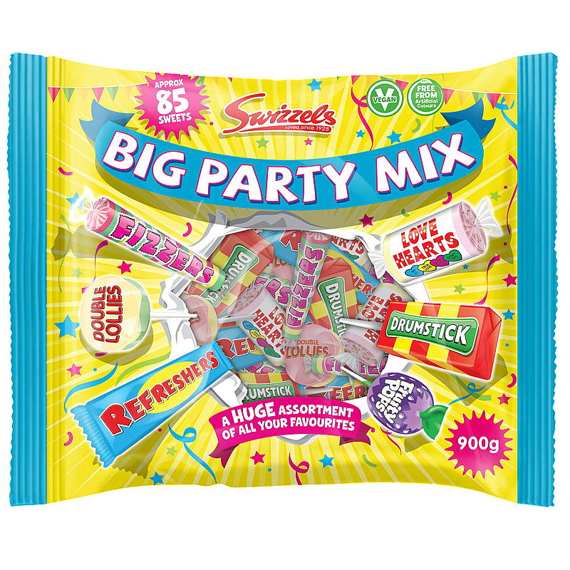 Swizzels Swizzels big party 900 g mix