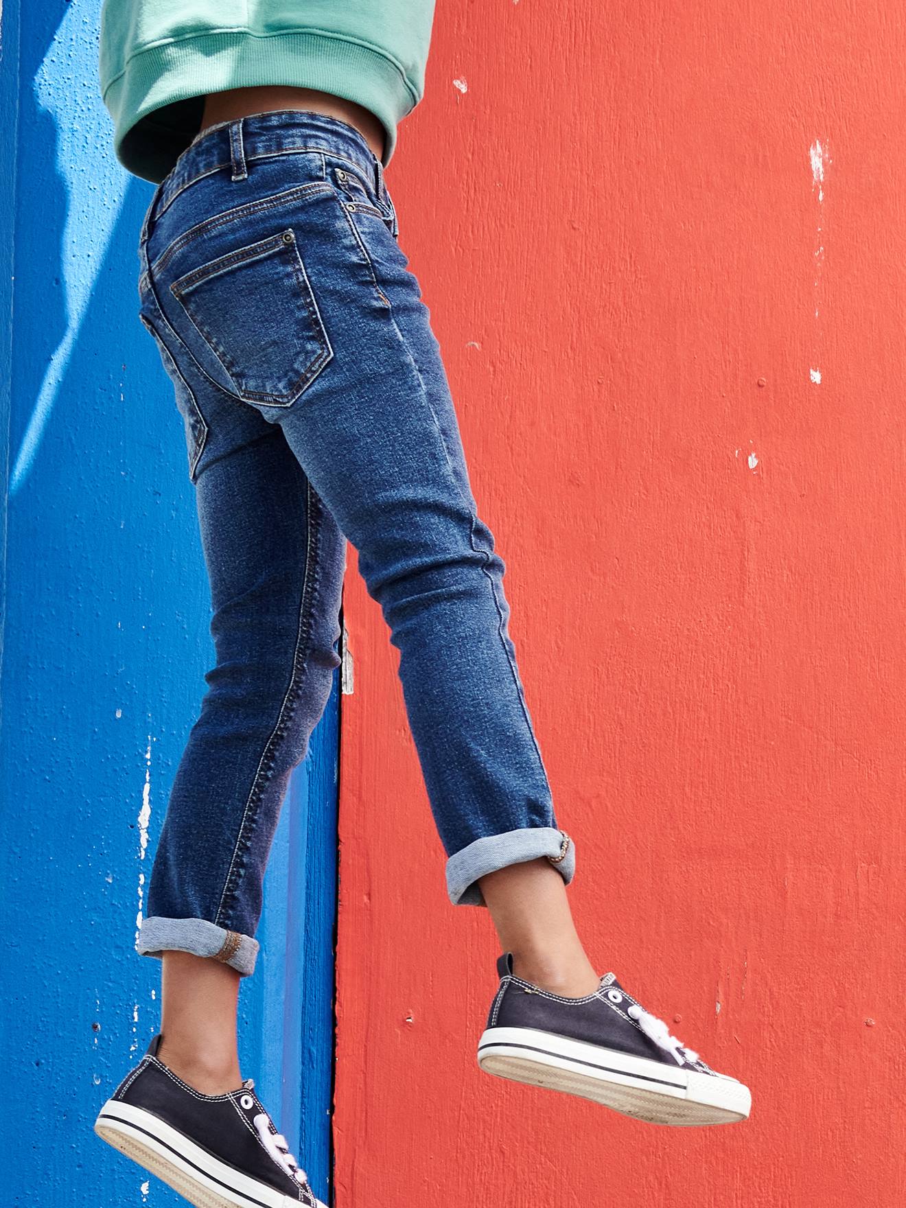 Jean slim Basics garçon denim brut