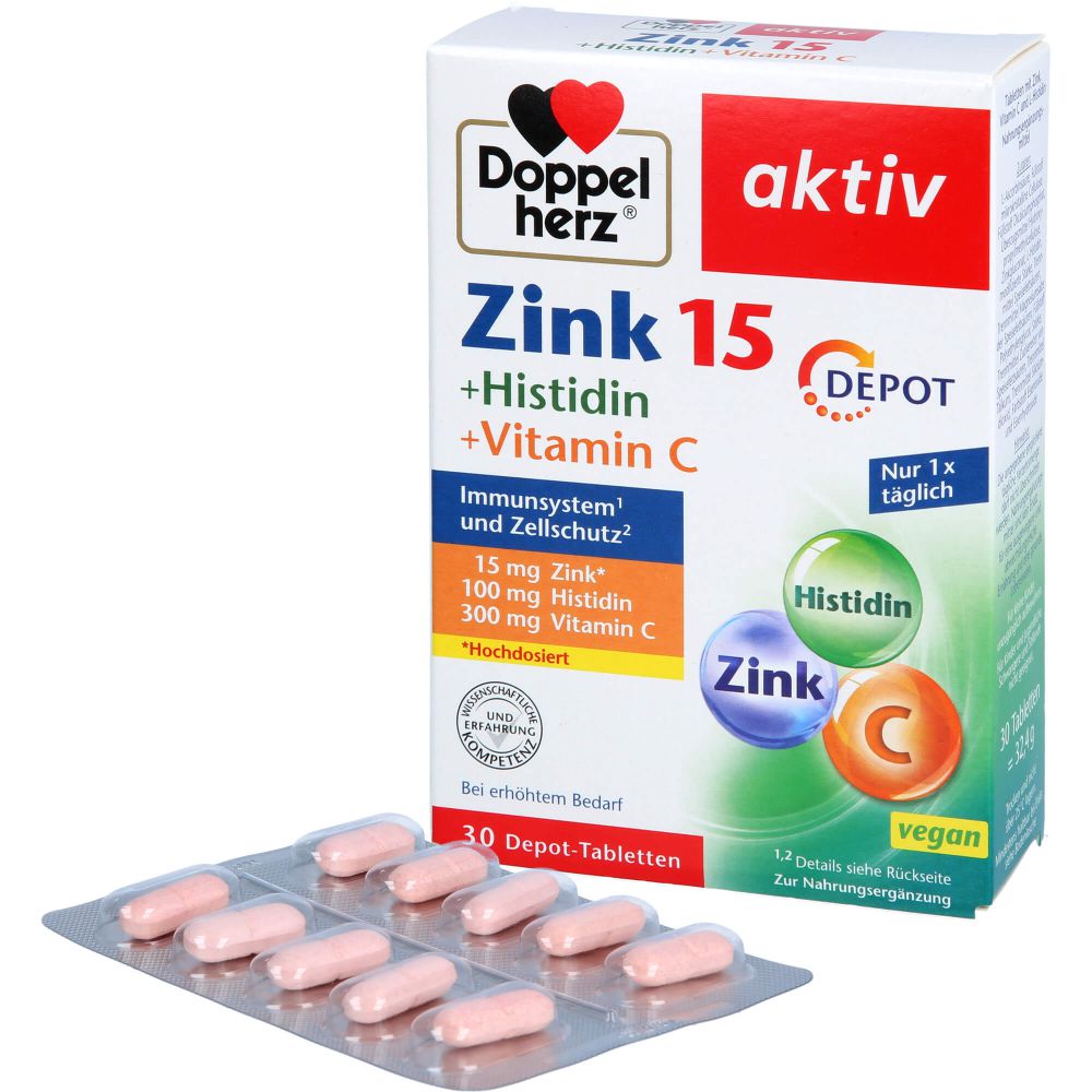 Zink+Histidin Depot Tabletten aktiv
