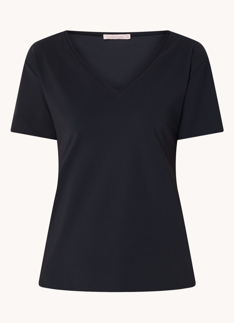 Μπλούζα Studio Anneloes με V-Neck και Roller Travel