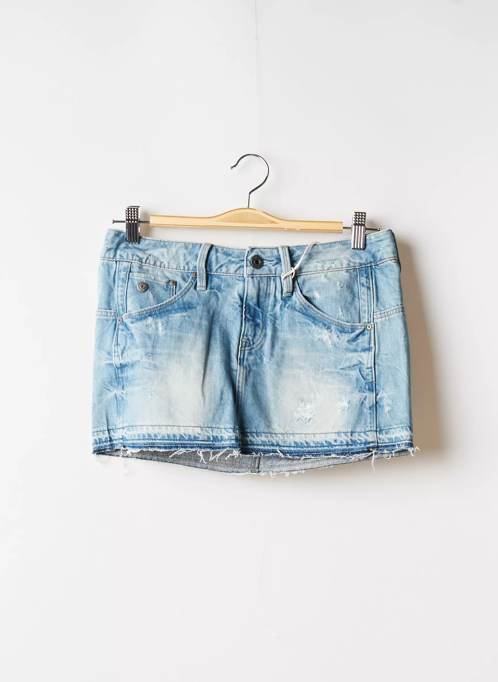 G Star Mini Jupe Femme couleur bleu