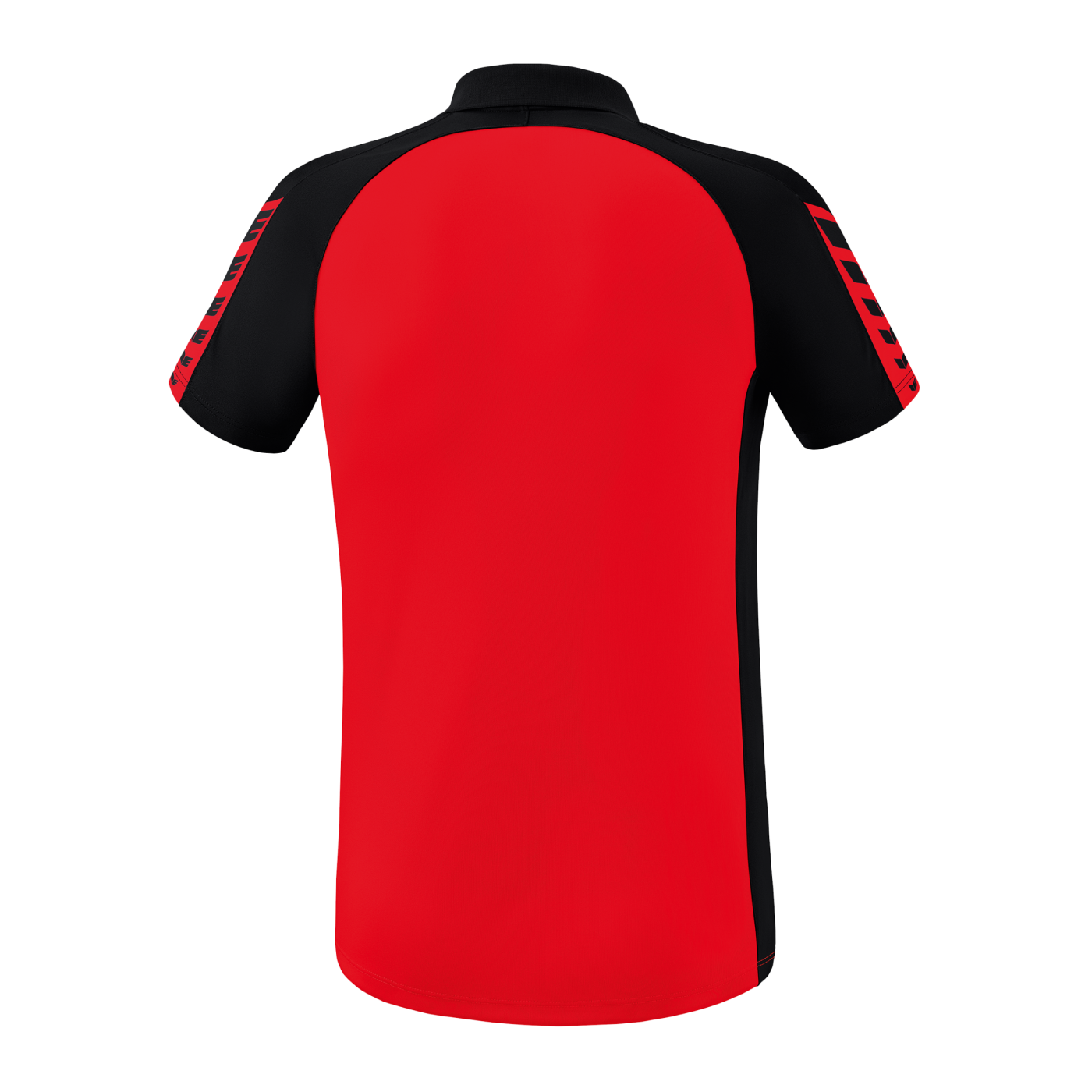 Erima Six Wings Poloshirt Rot Schwarz
