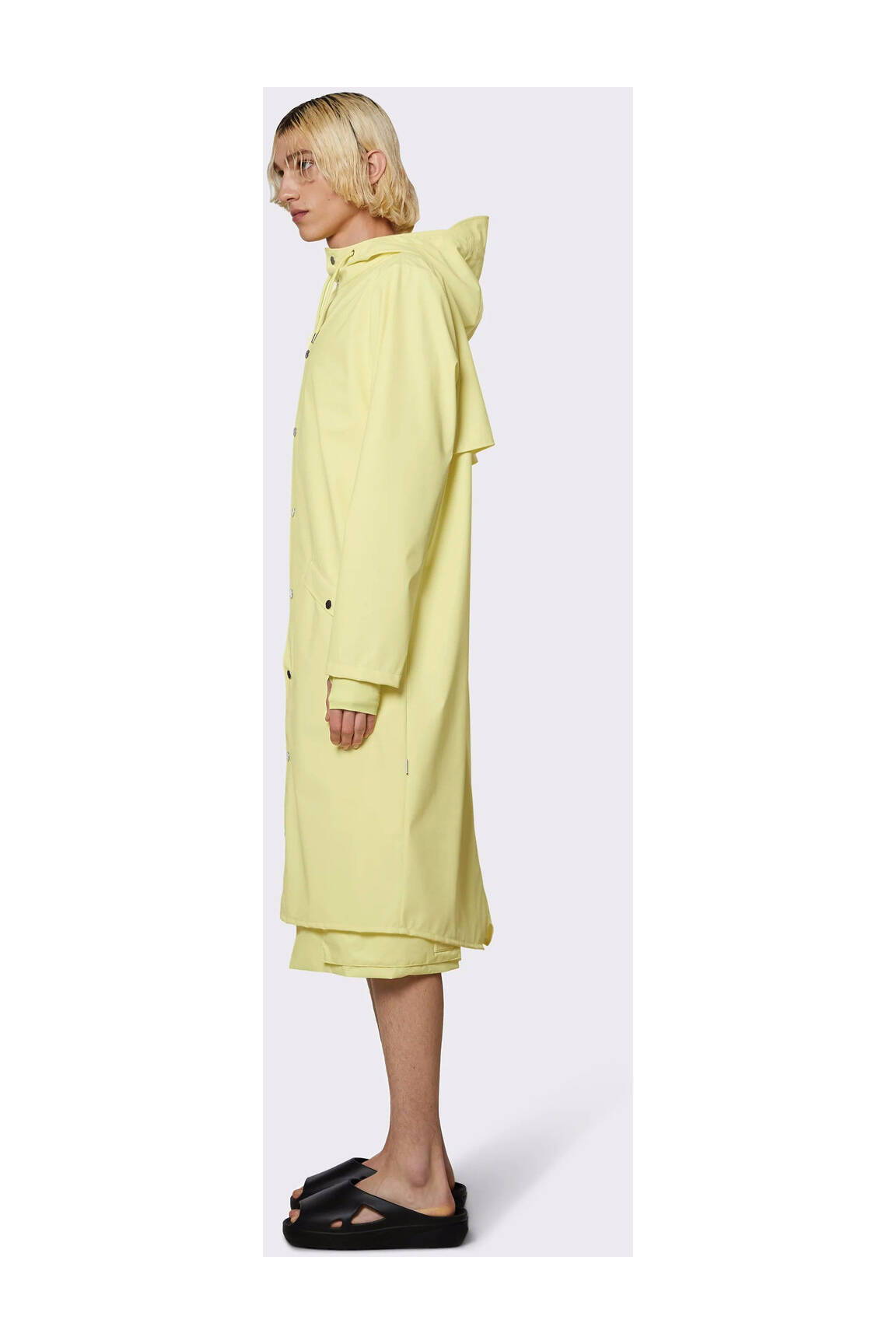 Rains Impermeables Trenchs Unisexe couleur jaune