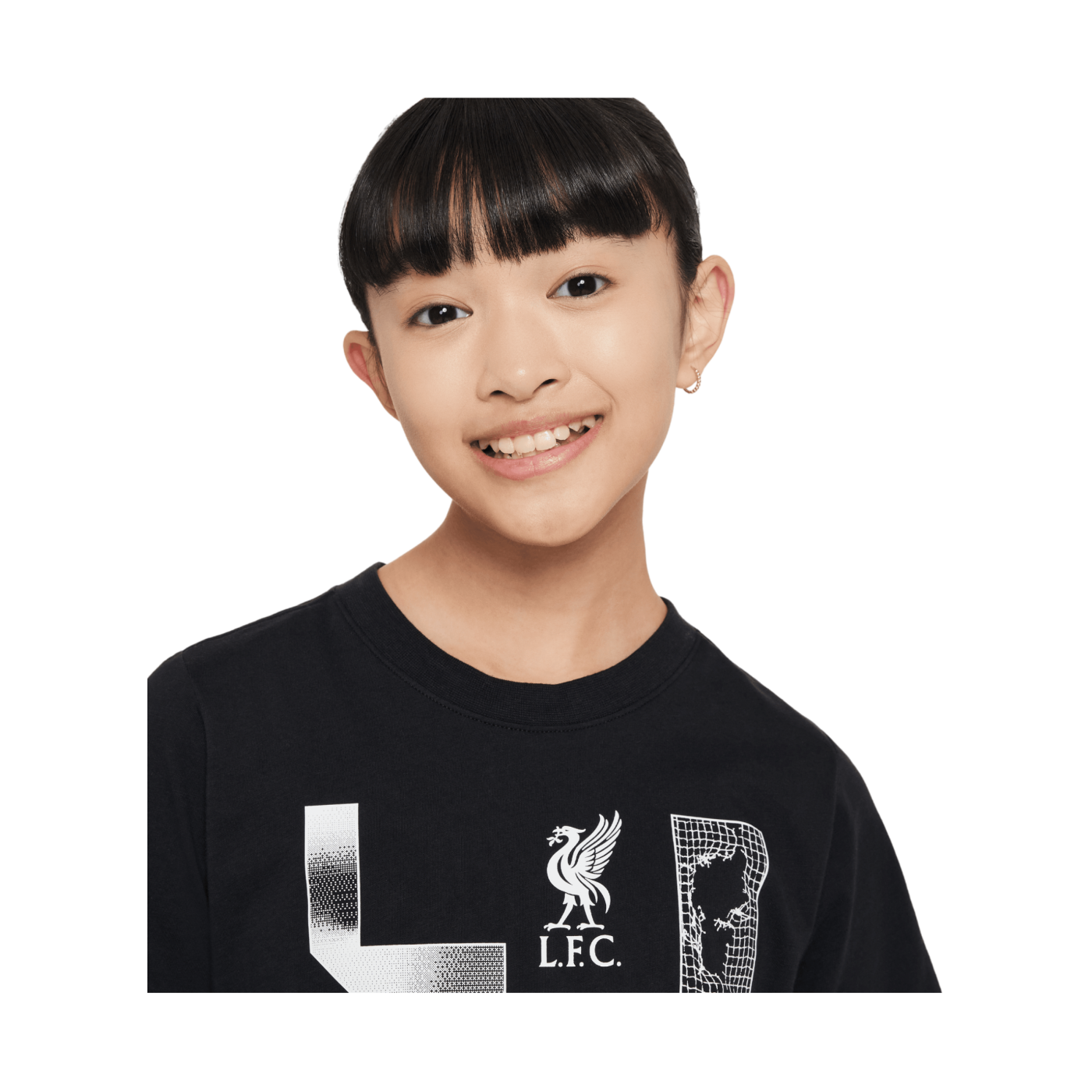 Nike FC Liverpool Futura T-Shirt Kids Schwarz F010
