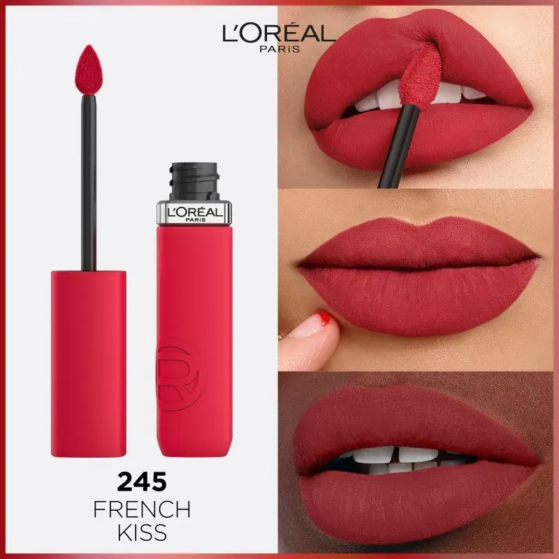 L'Oréal Paris Matte Resistance Liquid Lipstick 245 French Kiss