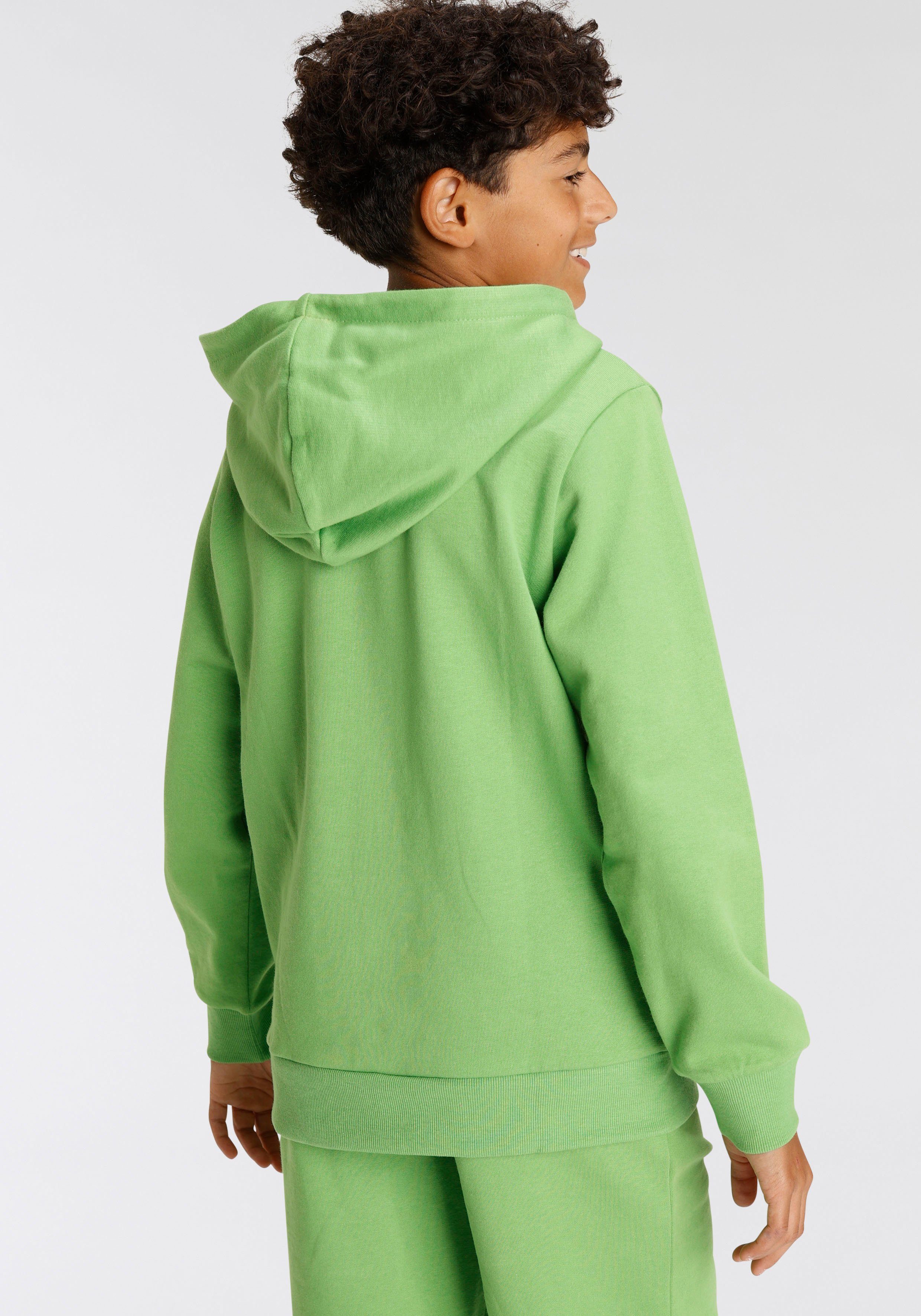KIDSWORLD Kapuzensweatshirt TOMORROW STARTS NOW! Spruch