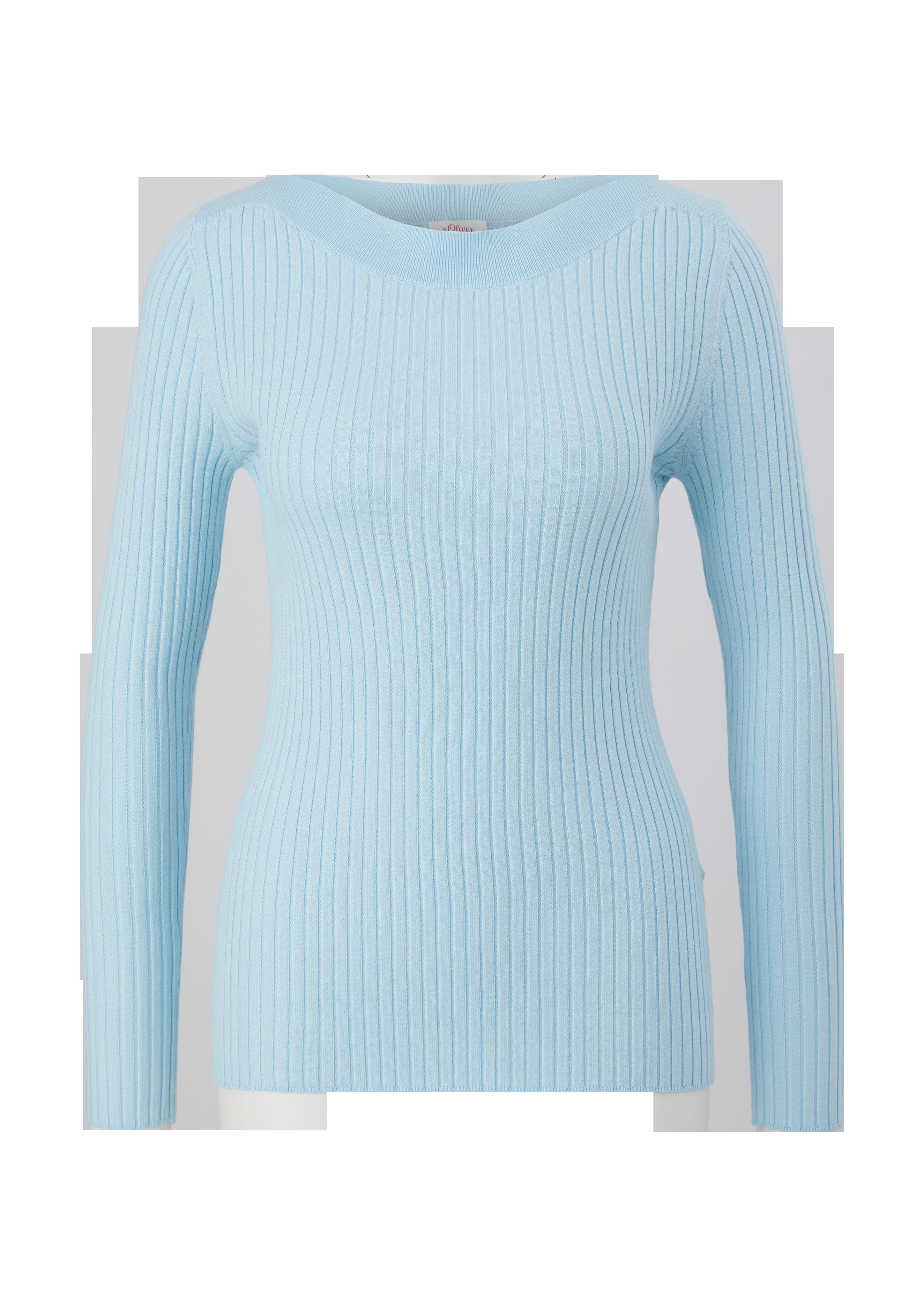Pullover mit U-Boot-Ausschnitt  2125676-5145