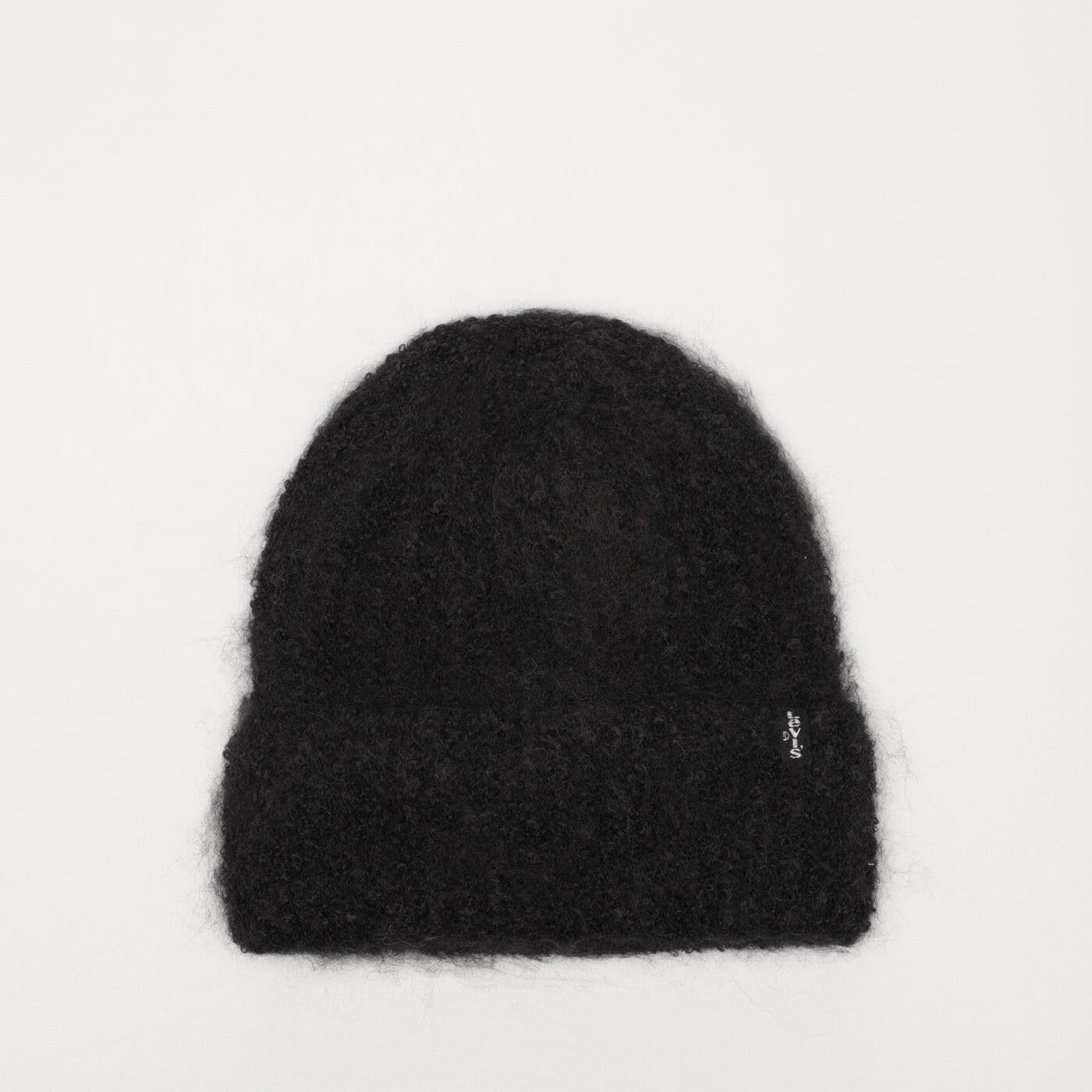LEVI'S MÜTZE WOMEN'S FUZZY BEANIE Schwarz