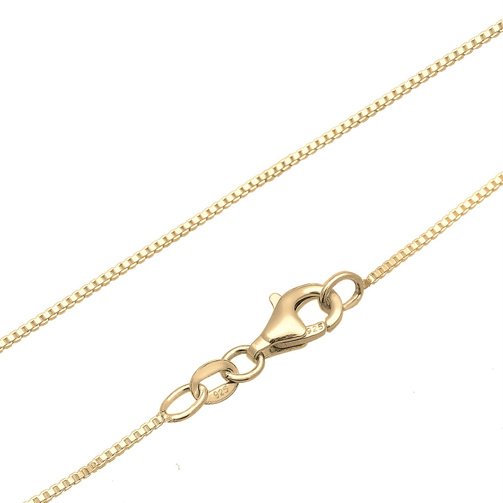 Elli Elli Collier Box Chain Antik Vintage Kreuz Zirkonia 925 Silber collier