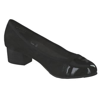 Jana comfort Pumps in schwarz