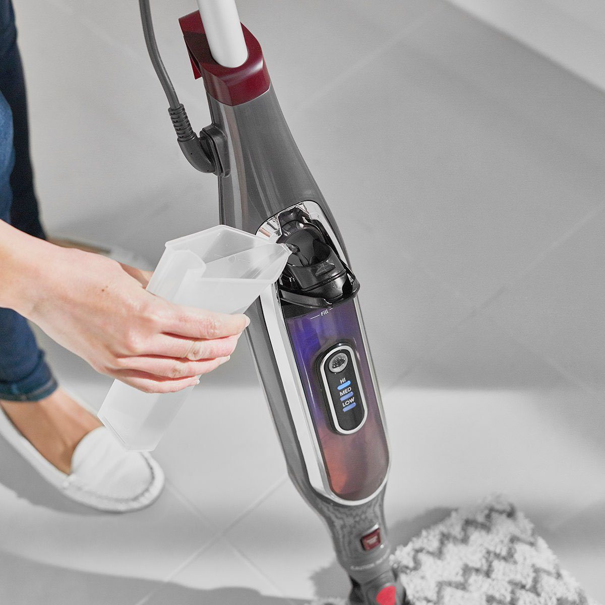 Shark Dampfmopp S6003EU, 1200 W, automatische Dampfregulierung, 0,35l